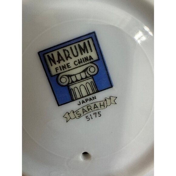Narumi Fine China Bowl with Plate – “Sarah” Pattern 5175 - Picture 9 of 9